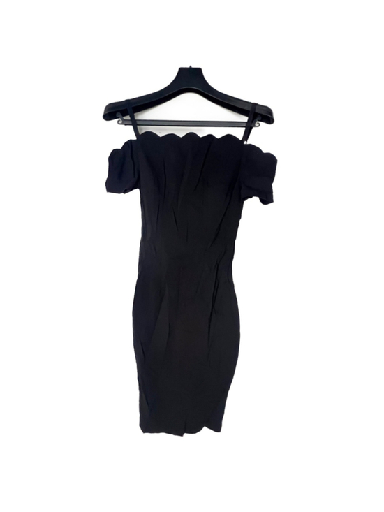 Betty Page by Tatyana Dresses & Skirts - Black Off Shoulder Wiggle Dress Betty Page By Tatyana Sz XS PinUp Rockabilly